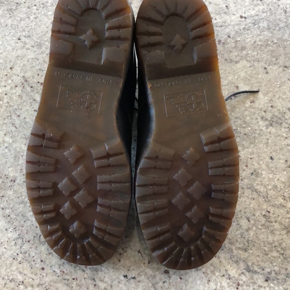 Dr. Martens Black Mid Cut Boots Made in England - Picture 9 of 10